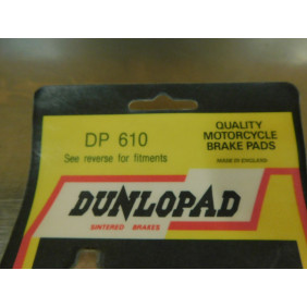 Plaquettes de frein DUNLOPAP DP 610