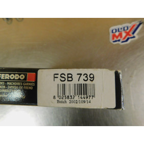 Machoire de frein FERODO FSB 739
